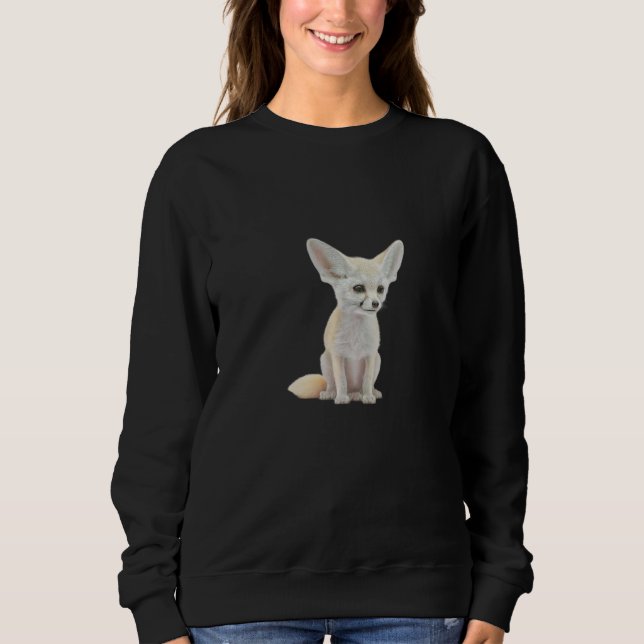 Just Really Like Fennec Foxes Fennec Fox Premium Sweatshirt (Vorderseite)