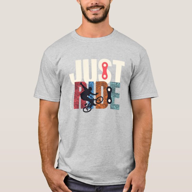 Just Ride T-Shirt (Vorderseite)