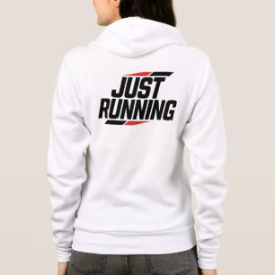 Just Running für Sportler Hoodie