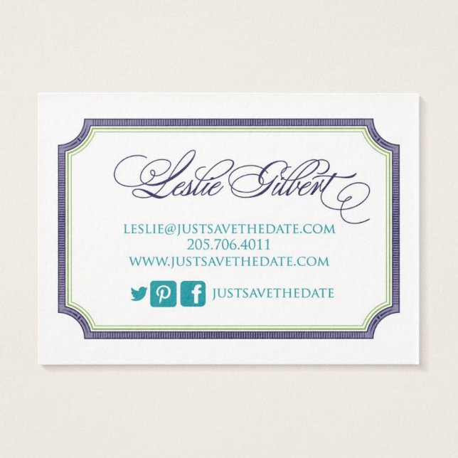 Just Save the Date Leslie (Rückseite)