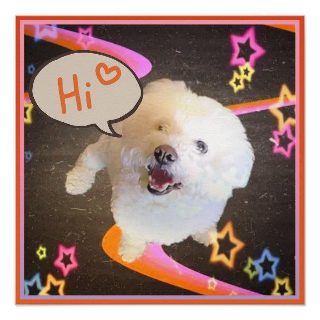 Just Saying "Hi"  Poster (Vorderseite)