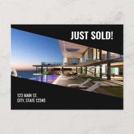 Just Sold - Black Metro - Postkarte