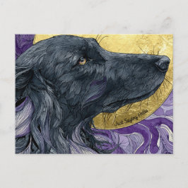 Just Sprichwort Hallo Hund Postcard Postkarte