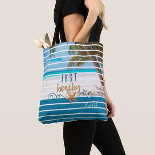 JUST STRAND Tropical Beach Travel Tasche