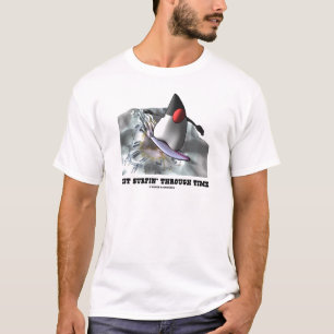 Just Surfin' Through Time (Duke on Surfboard) T-Shirt