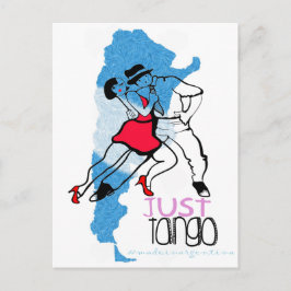 Just Tango Made in Argentinien Postkarte