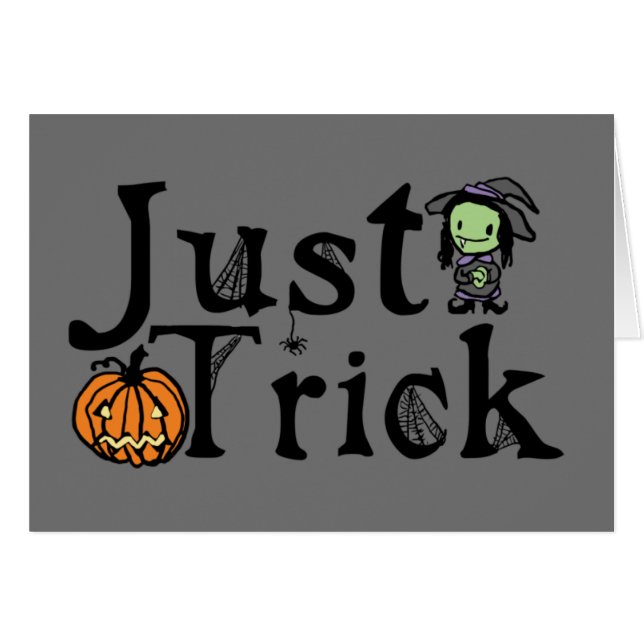 Just Trick Halloween (Vorderseite (Horizontal))