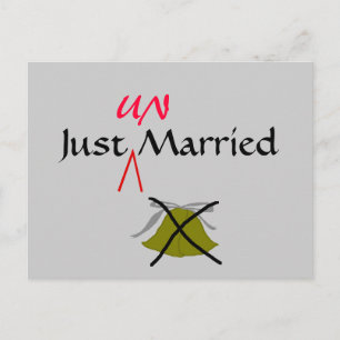 Just UN-Marié - carte postale