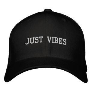 'Just Vibes' Hochzeitsfotos Junggesellenabschied Bestickte Baseballkappe