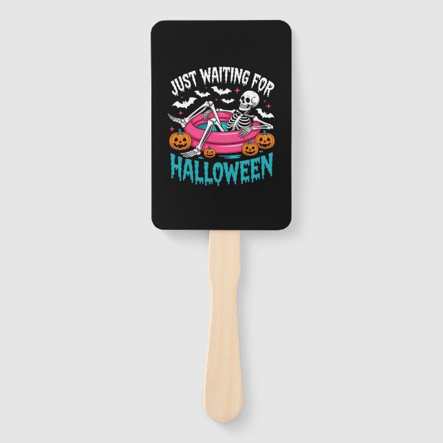 Just Waiting For Halloween Png Fächer (Vorderseite)