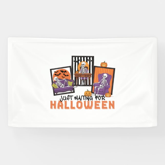 Just Wart Halloween Fall Vibes Banner (Horizontal)