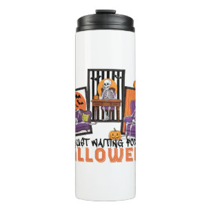 Just Wart Halloween Fall Vibes Thermosbecher