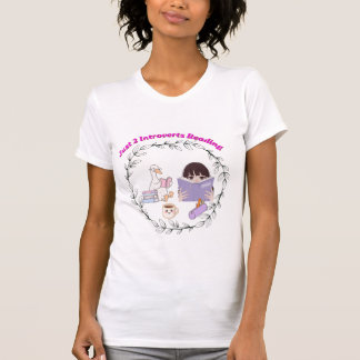 Juste 2 Introvertis Lisant T-Shirt Drôle de Biblio