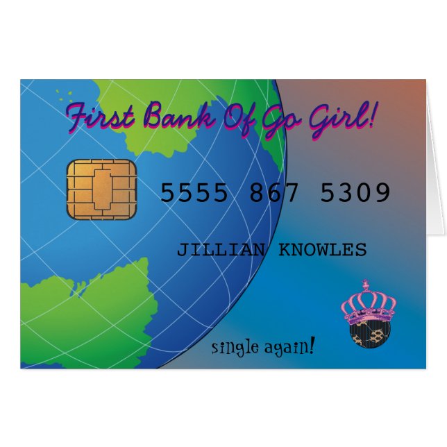 Juste Divorcé Drôle Fab Femme Plaisanterie (Devant horizontal)