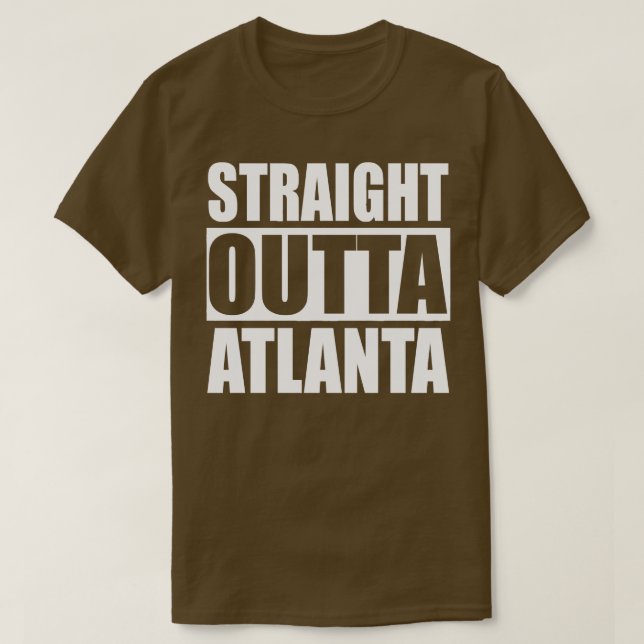 Juste en-dehors de Atlanta TShirt (Design devant)