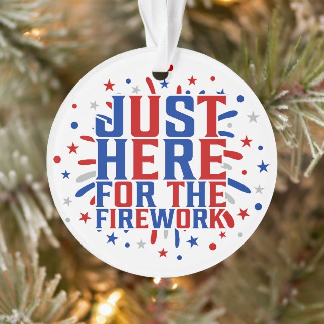 Juste Ici Pour Le Feu D'Artifice Drôle Pour Deux (Arbre)