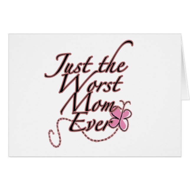 Juste la plus mauvaise maman jamais (Devant horizontal)