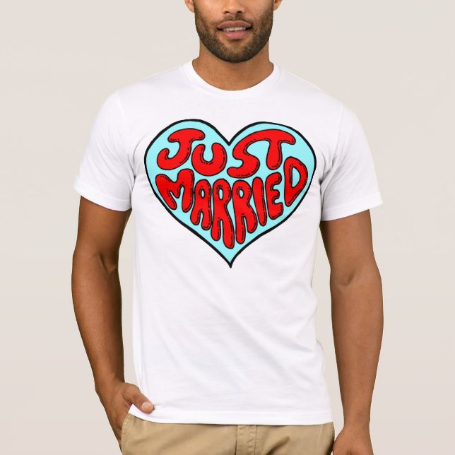 JUSTE MARIÉ COEUR T-SHIRT (Devant)