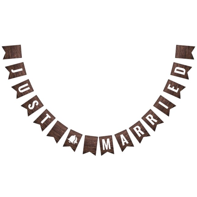 Juste Marié Rustic Boho Drapeaux de Bunch Boho (Tout)