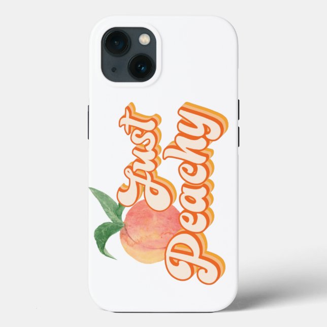Juste Peachy Coque-Mate coque iphone (Verso)