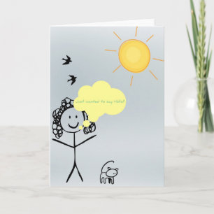 JUSTE RECHERCHÉ POUR DIRE BONJOUR ! ! ! CARTE