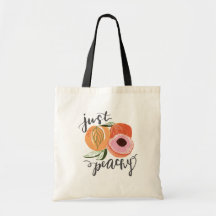 Juste sac fourre-tout couleur pêche