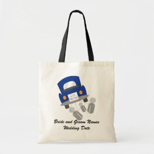 Juste sac fourre-tout marié personnalisé à voiture