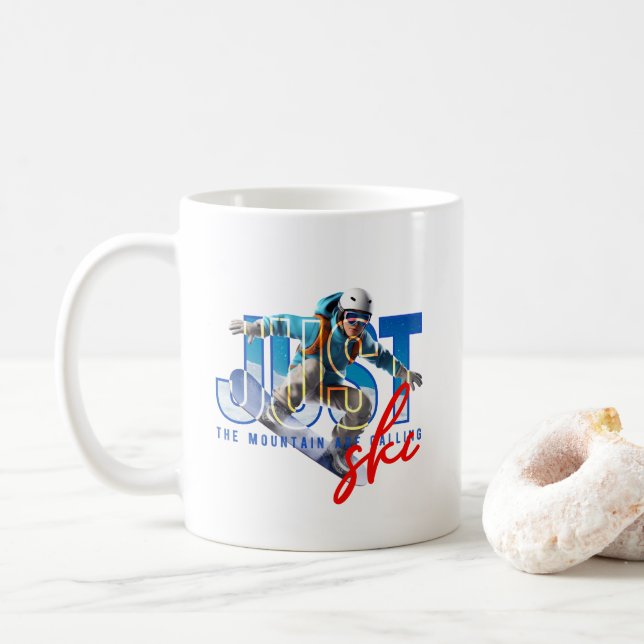 Juste Ski | 11# Mug classique (Avec donut)