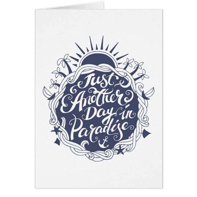 Juste un autre jour dans le paradis (Devant)