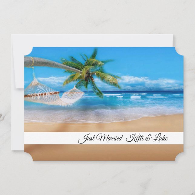 Juste un Carte photo marié (Devant)