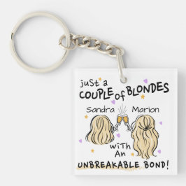 "Juste un couple de blondes" Nom personnalisé Port