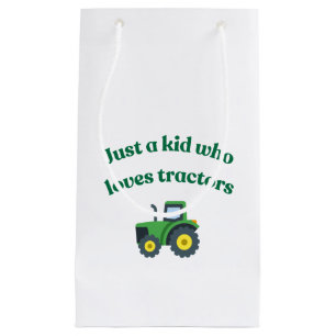 Juste un enfant qui aime les tracteurs - Petit sac