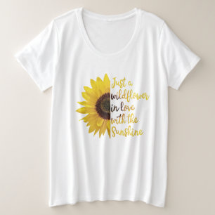 Juste un Fleur sauvage amoureux de soleil