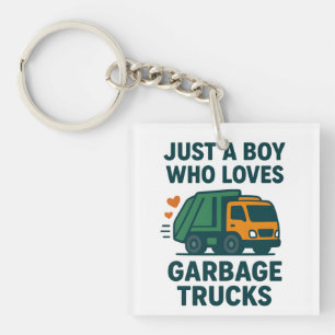 Juste un garçon qui aime les camions poubelles Enf