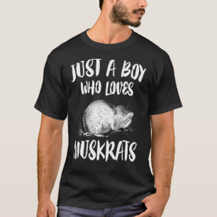 Juste un garçon qui aime les T-shirts des rats mus