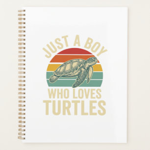 Juste un garçon qui aime les tortues Vintage Turtl
