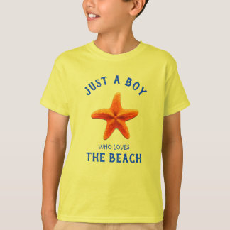 Juste un garçon qui aime The Beach T-Shirt