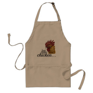Juste un plus de poulet - tablier
