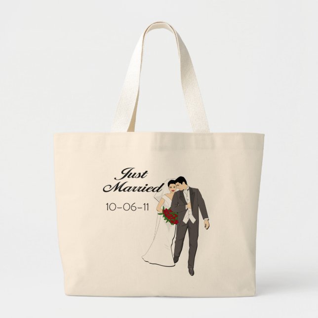Juste un Sac fourre - tout marié (Devant)