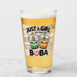 Juste une fille qui aime Bob Coupe de verre person