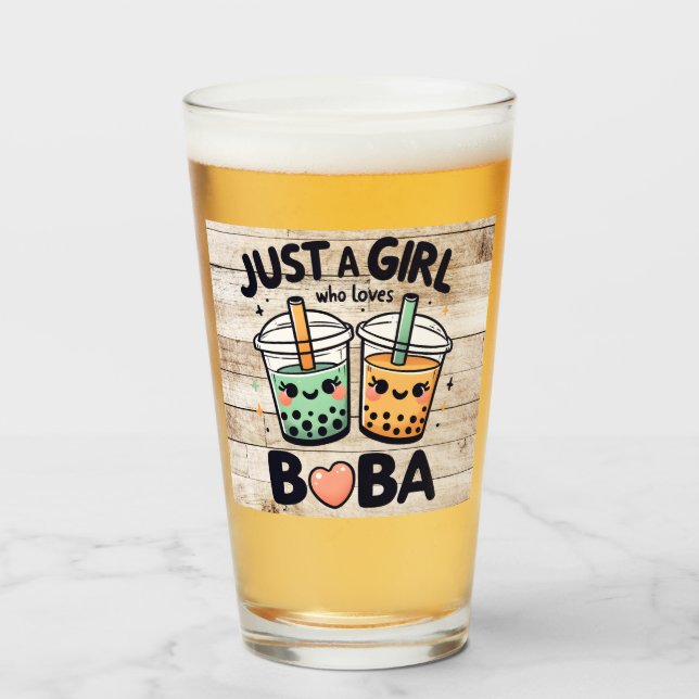 Juste une fille qui aime Bob Coupe de verre person (Devant (rempli))