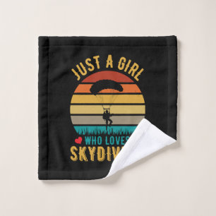 juste une fille qui aime le parachutisme