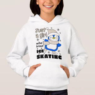 Juste une fille qui aime le patinage sur glace ble