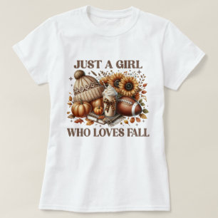 Juste une fille qui aime le T-shirt de la femme d'