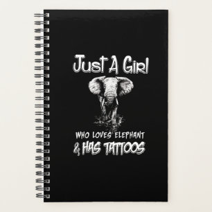 Juste Une Fille Qui Aime L'Éléphant Et A Des Tat
