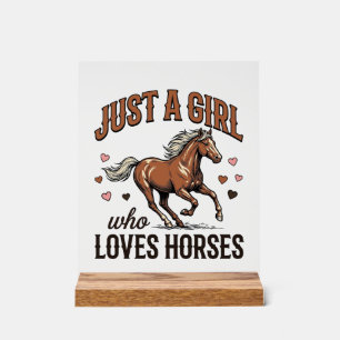 Juste Une Fille Qui Aime Les Chevaux Chemise Vinta