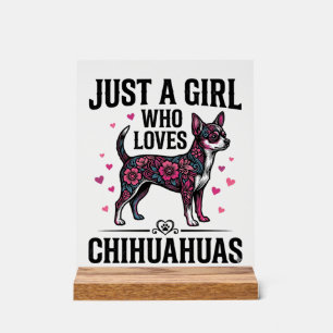 Juste Une Fille Qui Aime Les Chihuahuas Design De