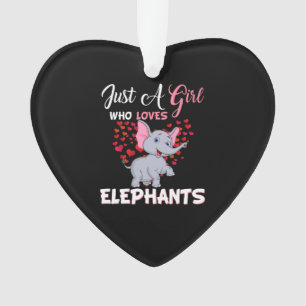 Juste une fille qui aime les éléphants donne