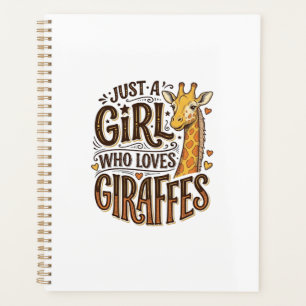 Juste une fille qui aime les girafes Vintage T-Shi