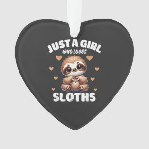 Juste une fille qui aime les paresseux, T-shirt po